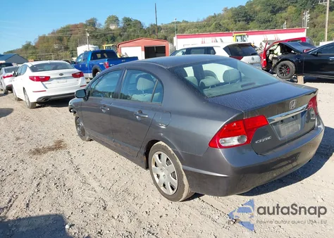 2010 Honda Civic Lx from USA, damaged, VIN 2HGFA1F54AH575572